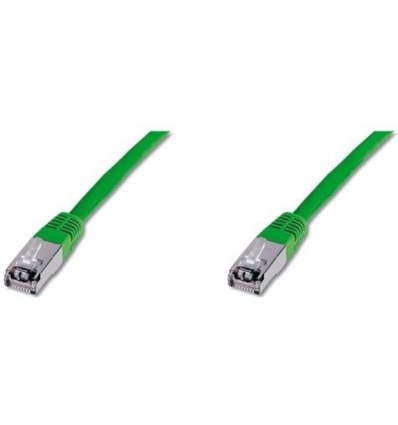 Patchkabel S/FTP,Cat6,2xRJ45, 5m zelený