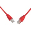 Patchkabel S/FTP,Cat6,2xRJ45, 7m červený