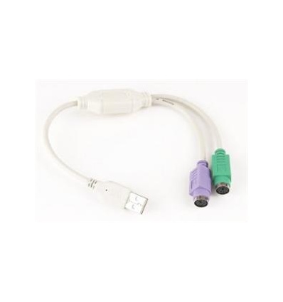 GEMBIRD Kabel adapter USB-2xPS/2 30 cm