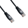 DATACOM Patch cord UTP Cat6 0,5m černý