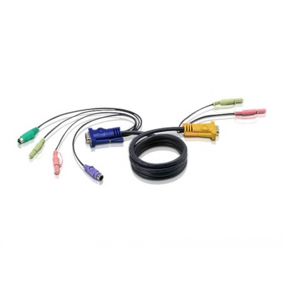 ATEN KVM sdruž. kabel k CS-1732,34,54 PS/2, 1,8m