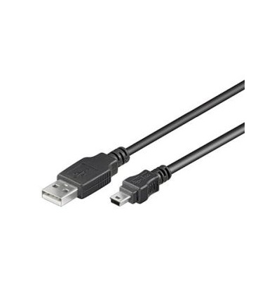 PremiumCord Kabel mini USB, A-B, 5pinů, 0,5m