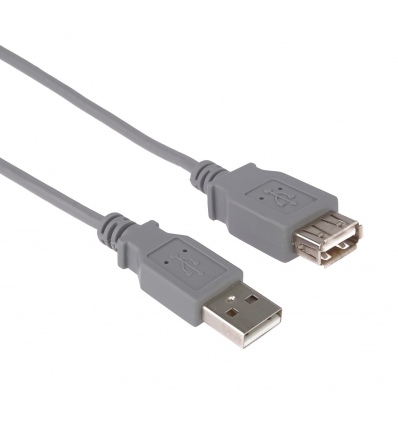 PremiumCord USB 2.0 kabel prodlužovací, A-A, 0,5m