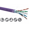 Instalační kabel Solarix CAT6 FTP LSOH Dca-s2,d2,a1 500m/cívka SXKD-6-FTP-LSOH