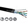 Instalační kabel Solarix CAT5E FTP PE Fca samonosný 305m/cívka SXKD-5E-FTP-PE-SAM