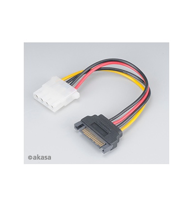 Adaptér SATA na 4pin Molex - 15 cm