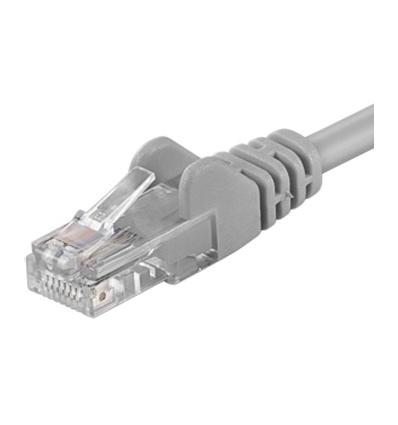 Premiumcord Patch kabel CAT6a S-FTP, RJ45-RJ45, AWG 26/7 10m šedá