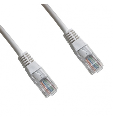 DATACOM patch cord UTP cat5e 0,25M bílý