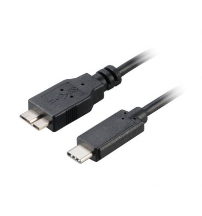 AKASA - USB 3.1 typ C na mikro B adaptér - 100 cm