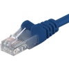 PremiumCord Patch kabel UTP RJ45-RJ45 CAT6 1m modrá