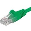 PremiumCord Patch kabel UTP RJ45-RJ45 level 5e 0.5m zelená