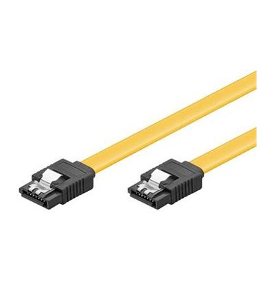 PremiumCord 0,5m SATA 3.0 datový kabel 1.5GBs / 3GBs / 6GBs, kov.západka