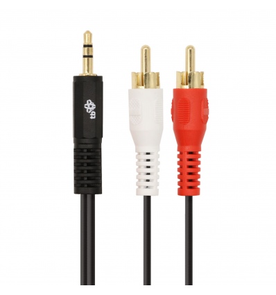 TB Touch Cable 3,5mm Mini Jack -2x RCA M/M 1,5m