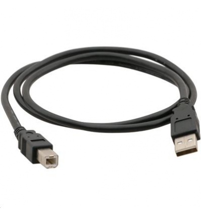 C-TECH USB A-B 1,8m 2.0, černý