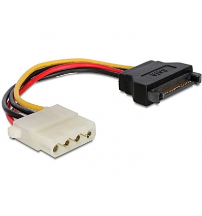 Kabel CABLEXPERT SATA M na Molex F