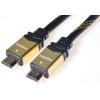 GOLD HDMI High Speed + Ethernet kabel, zlacené kon