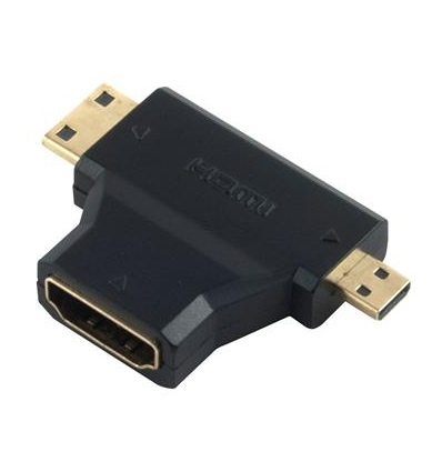 PremiumCord Adapter HDMI na miniHDMI - microHDMI