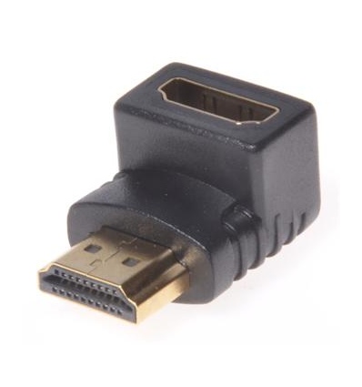 PremiumCord Adapter HDMI M/F zahnutý do pravého úhlu