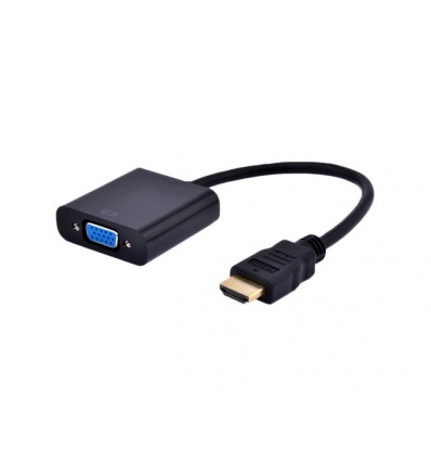 Gembird Adapter HDMI-A - VGA (M/F), černý