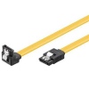 PremiumCord SATA 3.0 datový kabel, 6GBs, 90°, 0,7m