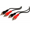 PremiumCord Kabel 2x CINCH-2x CINCH M/M 2m