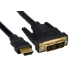 PremiumCord Kabel HDMI A - DVI-D M/M 1m