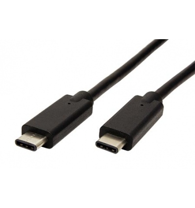 PremiumCord USB-C kabel ( USB 3.1 generation 2, 3A, 10Gbit/s ) černý, 0,5m