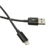 Kabel C-TECH USB 2.0 Lightning (IP5 a vyšší) nabíjecí a synchronizační kabel, 1m, černý