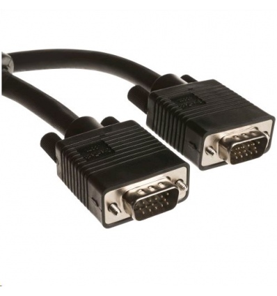 Kabel C-TECH VGA, M/M, stíněný, 5m