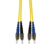 Optický patchcord duplex 9/125 FC- FC 2m G657A OS2