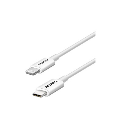 ADATA kabel USB-C na Lightning bílý