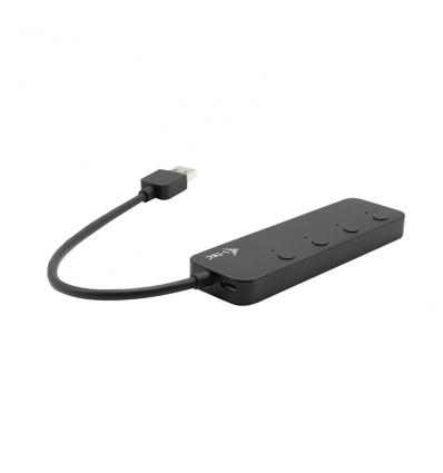 i-tec USB 3.0 Metal HUB 4 Port s vypínači na jednotlivých portech