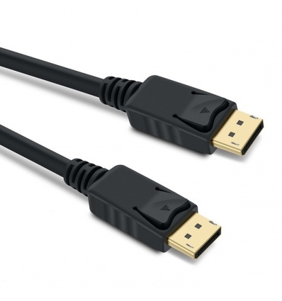 PremiumCord DisplayPort 1.4 přípojný kabel M/M, zlacené konektory, 1m