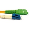 Patchcord FO duplex LC-SC/APC 9/125um SM, 0,5m, OS2