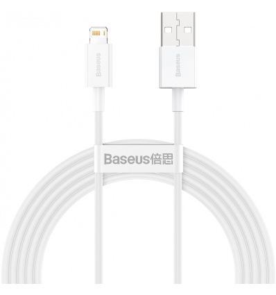 Baseus CALYS-C02 Superior Fast Charging Kabel Lightning 2.4A 2m White