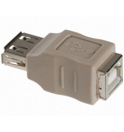 PremiumCord USB redukce A-B, F/F