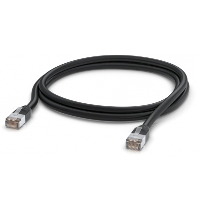 Ubiquiti UACC-Cable-Patch-Outdoor-2M-BK, Venkovní UniFi patch kabel, 2m, Cat5e, černý