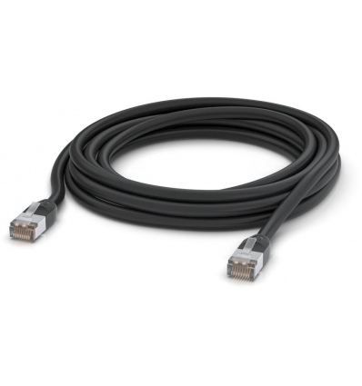 Ubiquiti UACC-Cable-Patch-Outdoor-8M-BK, Venkovní UniFi patch kabel, 8m, Cat5e, černý