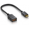 PremiumCord Flexi adaptér HDMI Typ A samice - mini HDMI Typ C samec pro ohebné zapojení