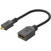 PremiumCord Flexi adaptér HDMI Typ A samice - micro HDMI Typ D samec pro ohebné zapojení