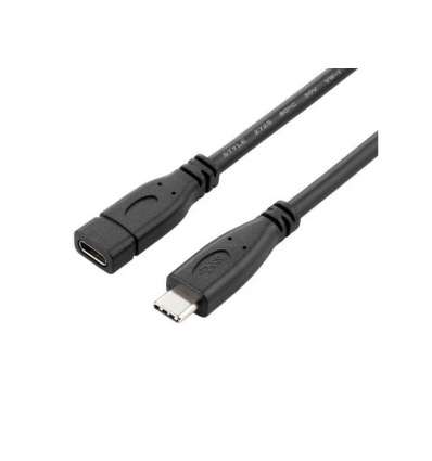 PremiumCord Prodlužovací kabel USB 3.2 generation 2, C/male - C/female, 1m