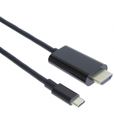 PremiumCord USB-C na HDMI kabel 2m rozlišení 4K*2K@60Hz FULL HD 1080p