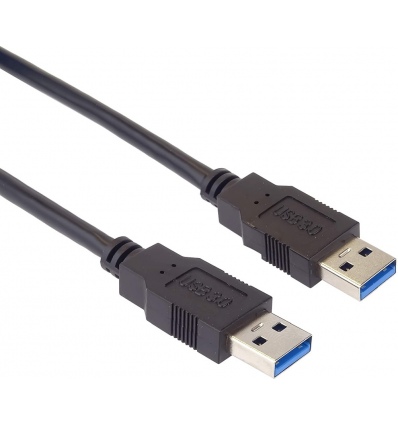 PremiumCord Kabel USB 3.0 Super-speed 5Gbps A-A, 9pin, 1m