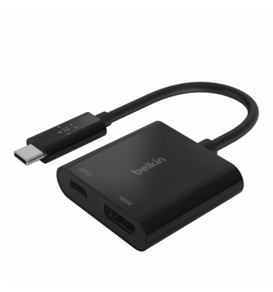 Belkin adaptér USB-C na HDMI + 60W nabíjení