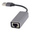 PremiumCord adaptér USB3.0 - LAN RJ45 ETHERNET 10/100/1000 MBIT Aluminium