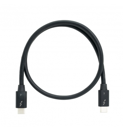 QNAP CAB-TBT4-0M5, Thunderbolt 4 Passive 40Gb/s 0.5m USB Type-C Cable