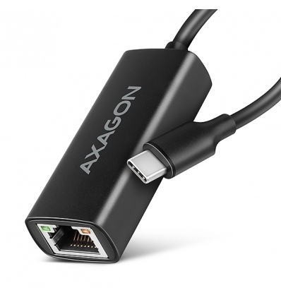 AXAGON ADE-ARC, USB-C 3.2 Gen 1 - Gigabit Ethernet síťová karta, Realtek 8153, auto instal