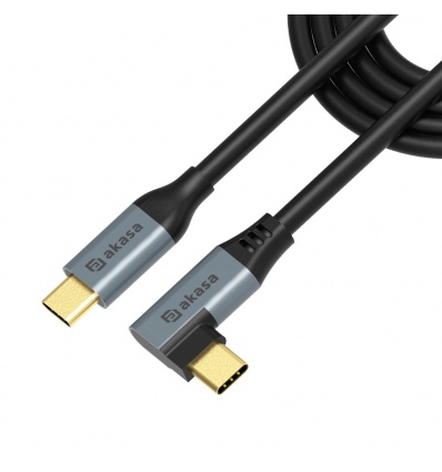 AKASA - Right Angle USB-C 100W PD Charging Cable