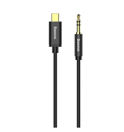 Baseus audio kabel Yiven z USB-C na Jack 3,5mm černý