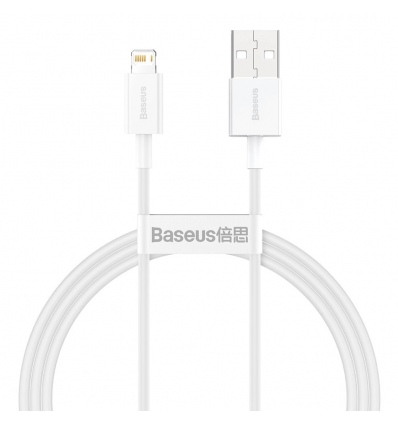 Baseus Datový kabel Superior Series USB/Lightning 1m (2.4 A) bílá